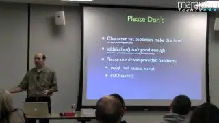 SQL Injection Myths & Fallacies: Best practices of defense