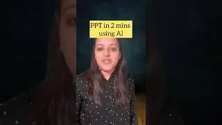 How to make PowerPoint presentation in 2 mins using AI| Make PPT on mobile phone 