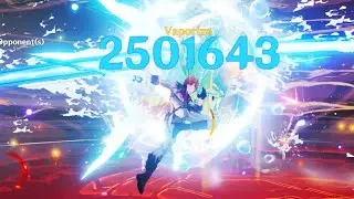 C0 Childe R1 Aqua Simulacra 2.5M damage | Natlan Local Legend | C0 Kazuha
