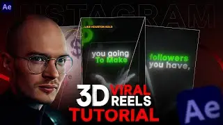EDIT VIRAL REELS Like Houston Kold, Iman Gadzhi | After Effects Tutorial | Editwithmadhav