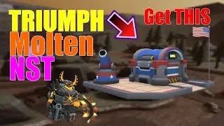 [TDS] Solo Triumph Molten Wrecked Battlefield With Military Base