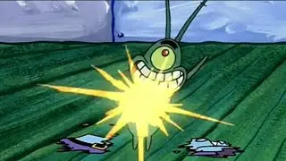 Plankton takes revenge on Mr.Krabs