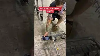 Unlock A Shopping Cart Wheel With Your Phone