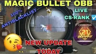 OB38 Magic bullet + hologram anti blacklist rank working 100% working free fire config file v3