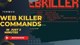 Web Kill Commands || install web kill tool in termux || CRYPTO WITH TERMUX 2.0