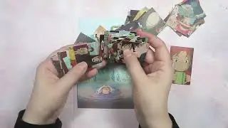 Junk Journaling | Ponyo | ASMR