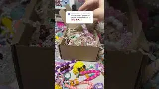 бокс по смайлам🩷 #бисер