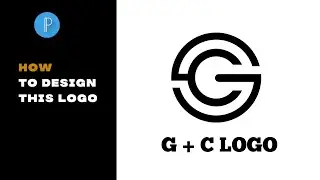 GC Logo Design in Pixellab | Pixellab Logo Design Tutorial 2023