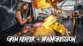 KillerSick - Grim Reaper + Braingression @ LOWLAND FEST THRASHIN' LIVE