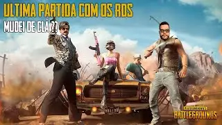 ÚLTIMA PARTIDA COM OS RDS, ADEUS VELHOS AMIGOS!