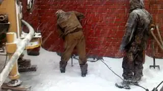 Подготовка к бурению. Разметка