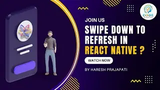 Implement Swipe Down To Refresh In React Native |Pull-to-Refresh| React Native Tutorial In Hindi #32