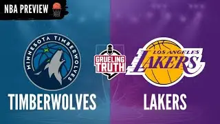 NBA Playoff Betting Preview: Minnesota T-Wolves vs Los Angeles Lakers Preview and Prediction!