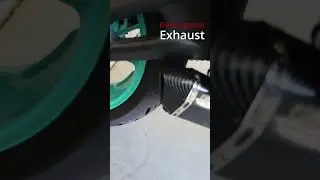 2023 MT07 stock exhaust vs Amazin Exhaust 