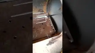 gas tank spit roaster made at home