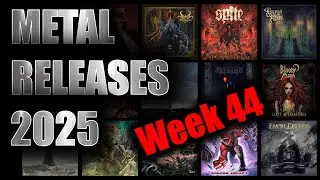 New Metal Albums 2025 Week 44 (October 27th - November 2nd) 
