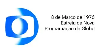 Programação Rede Globo - 08 de Março de 1976, uma Segunda-feira