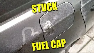 Where is Fuel Cap Emergency Release on Audi A6 C7 Avant