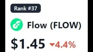 ✅🆓 -Flow/USDT - коррекция продолжается 