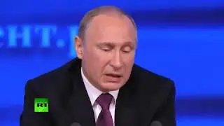Путин говорит правду народу России Игра словами пародия