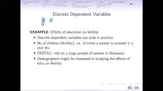 7.7 Regression with discrete dependent variables