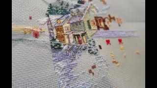 Cross Stitch Quick Update - Holiday Village