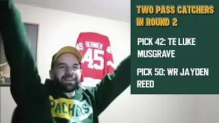Green Bay Takes A Couple Of Pass Catchers In Round 2