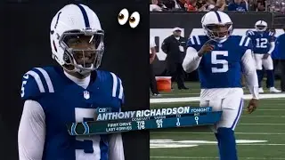 Anthony Richardson EVERY THROW vs Bengals | HOT 🔥 & COLD 🥶 Game... 2024 NFL Preseason Highlights