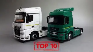 Топ-10 масштабных моделей автомобилей КамАЗ в моей коллекции | Про автомобили 