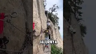 jalur pendakian paling ngeri💀