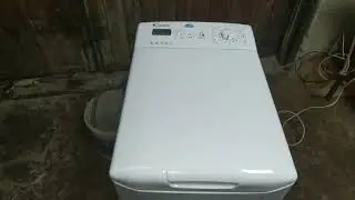 Candy washing machine won't spin