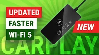 Updated CarPlay2Air Wireless Apple CarPlay Adapter with faster Wi-Fi 5 Chipset | CPLAY2air Review