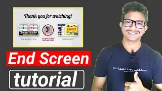 How To Add End Screen Video On YouTube Video In Mobile (2021) | End Screen Kaise Lagaye |