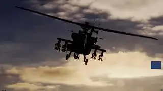 DCS AH-64D Hellfire attack