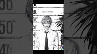 Death note chapter1 manga page animation 