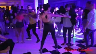 Desirée Guidonet & Carlos Espinosa - Bachata Social - Lions Bachatea 2016