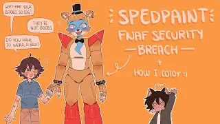 Speed Paint │ Fnaf Security Breach