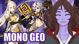 Abismo MAS somente personagens GEO | Genshin Impact