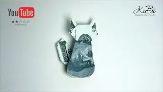 Paper Kitty  -  Dollar bill Origami | DIY Paper Craft Ideas