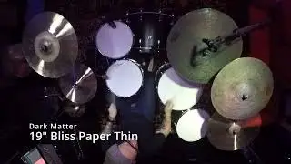 Dream Cymbals - 19" Dark Matter Bliss Paper Thin