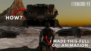 how i made this full cgi animation in blender | eternalsoul vfx