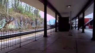 Amtrak Cardinal #51 Arrives in Staunton, VA