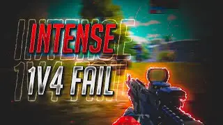 Intense 1v4 Fail😫!!