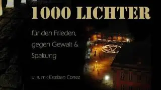 1000 Lichter für den Frieden am 16.12.23 in Potsdam