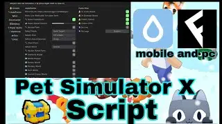 Pet Simulator X Script Project WD Fluxus