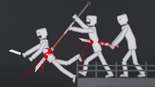 People Fight Each Other On High Tower In People Playground (8)