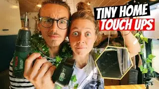 Decorating our DIY Van Build | Finishing Touches | VANLIFE