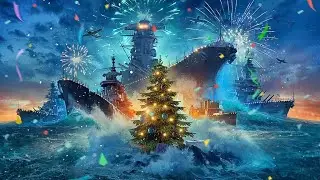 Новогодние контейнеры в World of Warships 2022