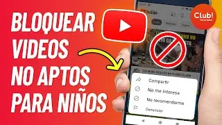 Como Bloquear VIDEOS DE YOUTUBE PARA NIÑOS en el Celular