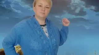 Карди из мохера, спицами
